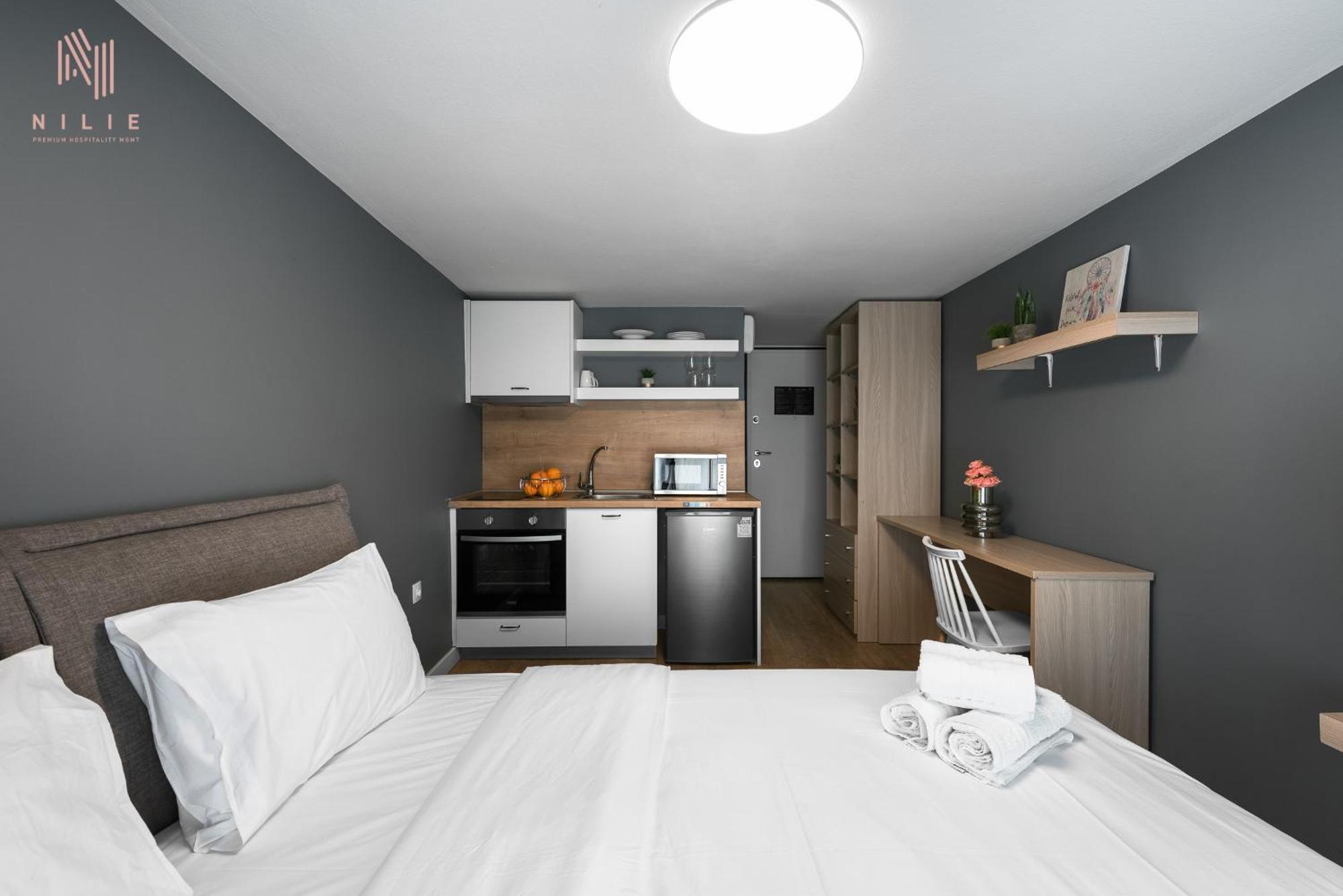 Апартаменты Denizen Penthouse, Nilie Hospitality Mgmt Салоники Экстерьер фото