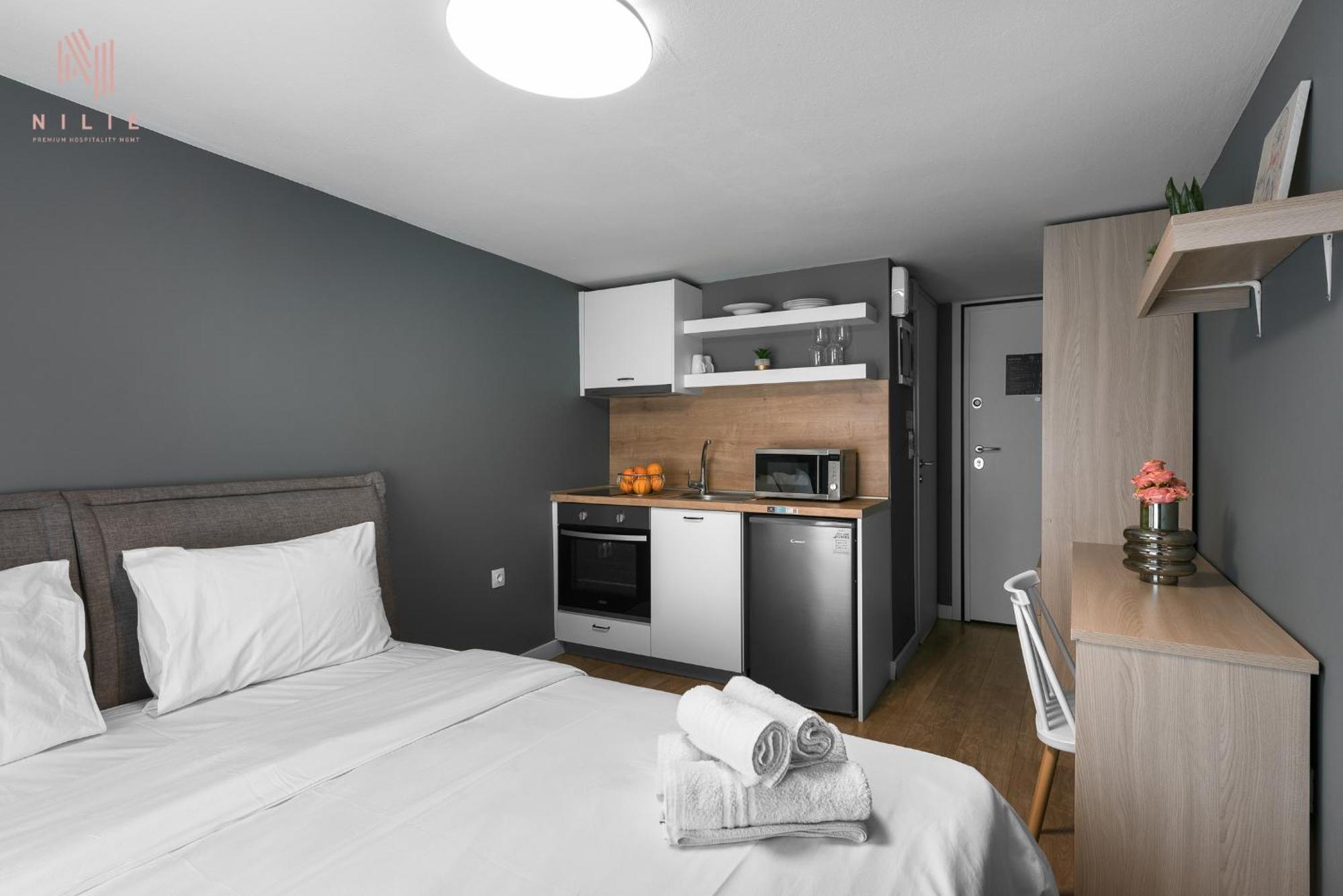 Апартаменты Denizen Penthouse, Nilie Hospitality Mgmt Салоники Экстерьер фото